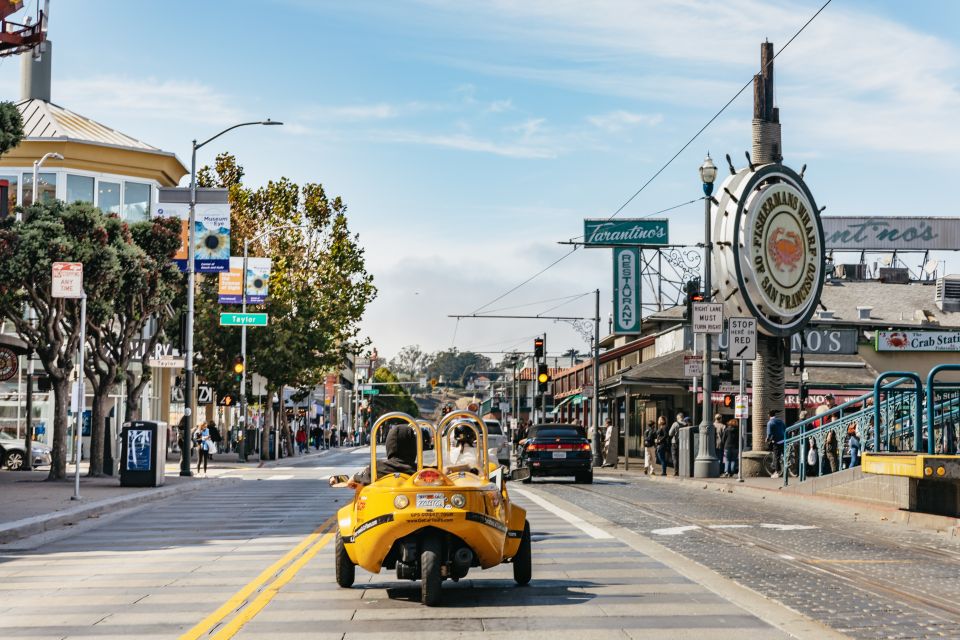 San Francisco: Golden Gate Bridge and Lombard GoCar Tour - Pick-up Location