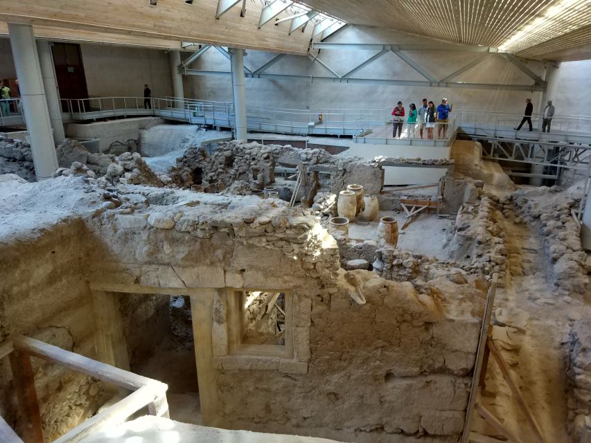 Santorini: Akrotiri Prehistoric City Guided Walking Tour - Frequently Asked Questions