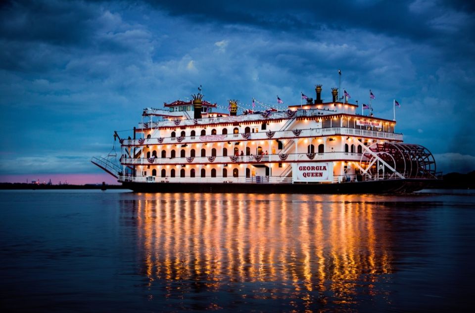 Savannah: Buffet Dinner Cruise With Live Entertainment - Onboard Dining and Drinks