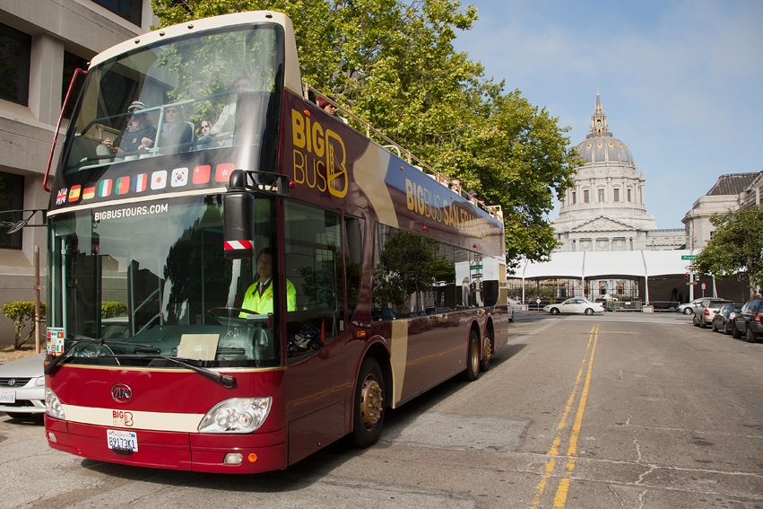 SF: Hop-On Hop-Off Bus Tour & California Academy of Sciences - Meeting Point and Voucher Redemption