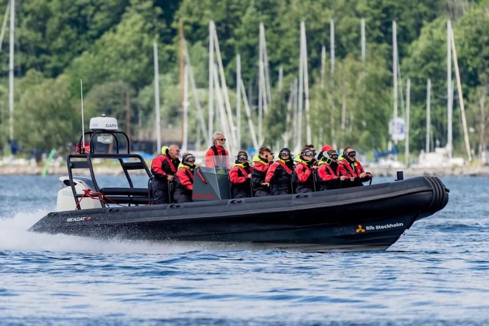 Stockholm: 2-Hour RIB Speed Boat Tour of the Archipelago - Inhabited and Wild Islands