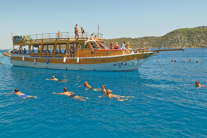 Sunken City Kekova Demre and Myra Day Tour From Kemer - Glass-Bottom Boat Cruise