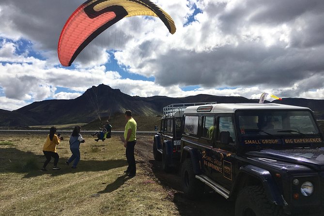 Tandem Paragliding Over the Rugged Lava Fields at Blue Mountains - Weather Conditions and Rescheduling