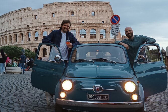 Tour of Rome Aboard a Vintage FIAT 500 - Booking Details