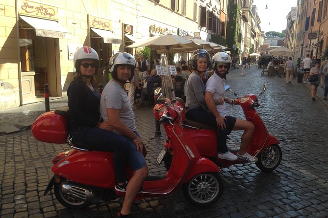 Tour of Rome With the Iconic Vespa - PROFICIENT DRIVING SKILLS REQUIRED - Meeting Point and Time