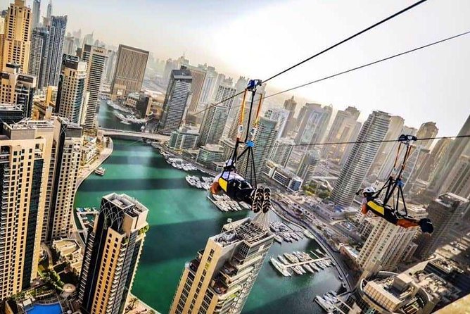 Zipline Experience in Dubai Marina With 1 Way Private Transfers - Clothing and Footwear