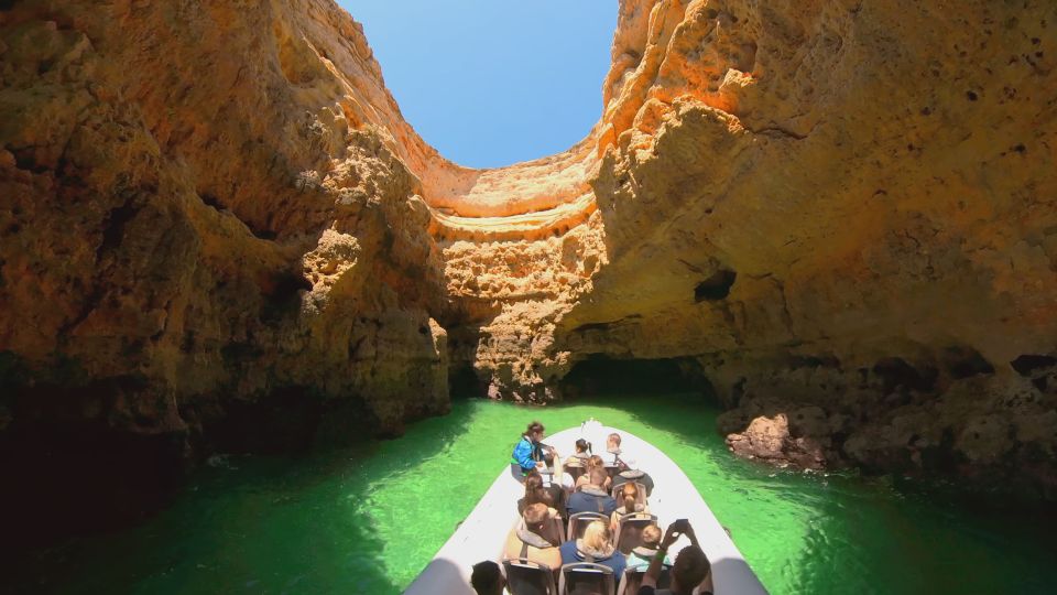 Albufeira: Benagil Cave and Dolphin Sightseeing Boat Cruise - Tour Experience