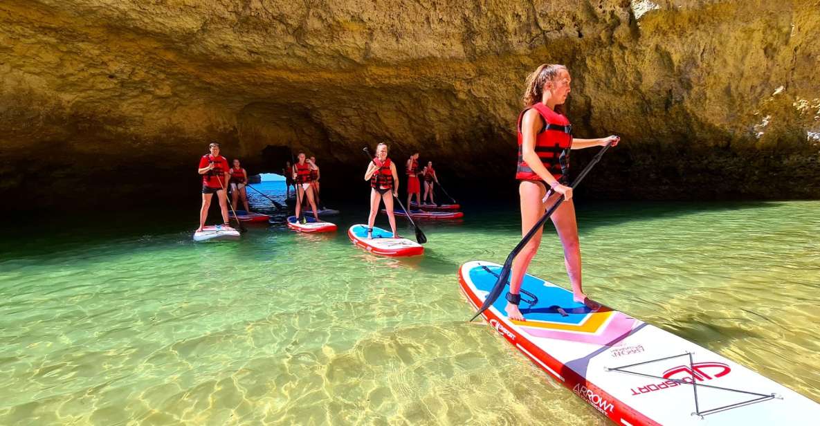 Albufeira: Stand Up Paddle Lesson and Coastal Tour - Meeting Point and What to Bring