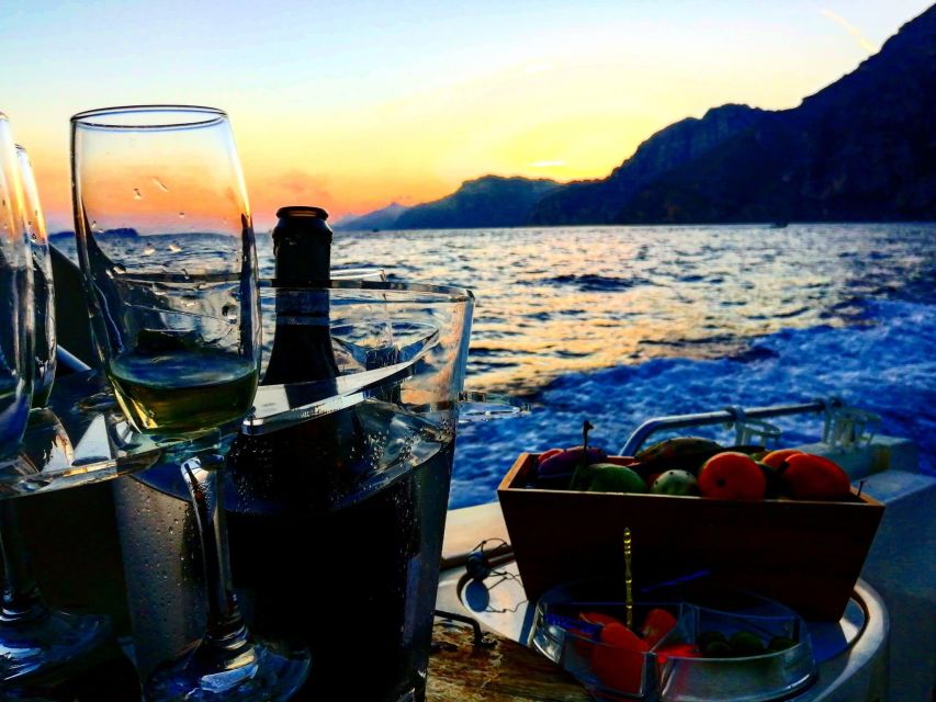 Amalfi Coast Sunset Boat Tour From Salerno With Aperitivo - Things To Known