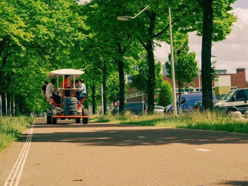 Amsterdam: Dutch Beer Bike Blast Tour With Onboard Bar - Beer Bike Rental Details