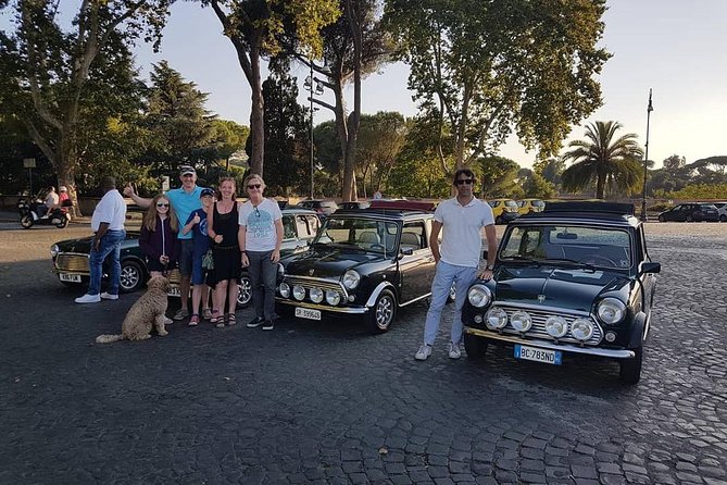 Ancient Tour of Rome by Mini Cooper Classic Cabrio With Aperitif - Additional Information