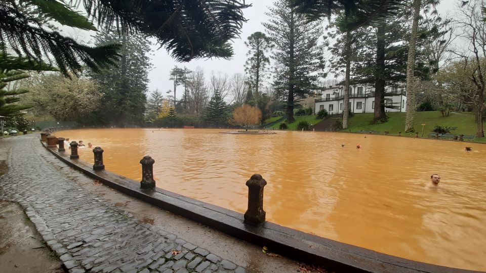 Azores: Furnas Evening Thermal Bath With Tickets - Pickup Location