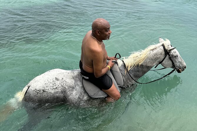 Bamboo Rafting & Horseback Ride N Swim Guided Tour in Montego Bay - Horseback Riding Adventure