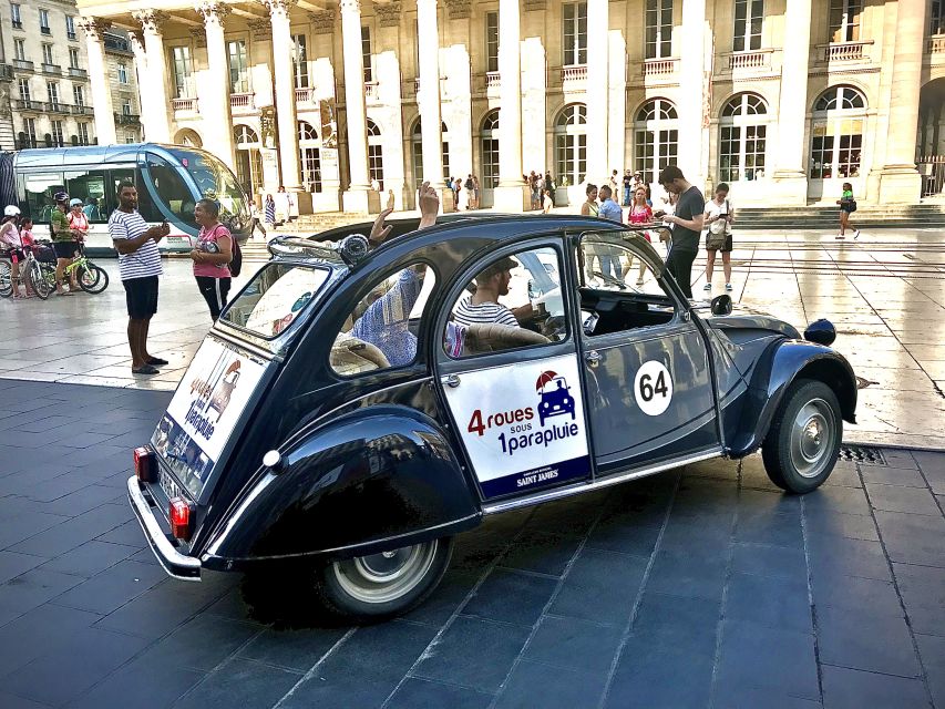 Bordeaux: Private Tour in a Citroën 2CV 45min - Meeting Point Information