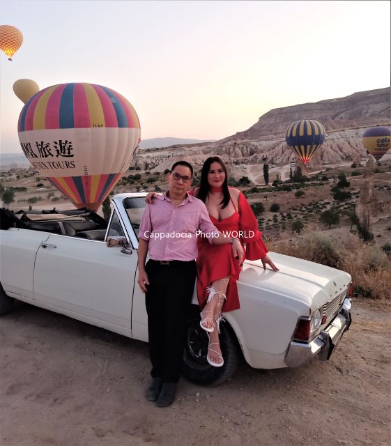 Cappadocia Photo Shoot With Classic Car and Flying Dress - Pricing Information