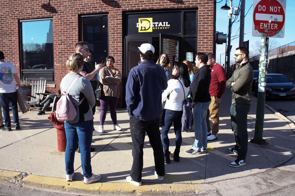 Chicago: Malt Row Walking Brewery Tour - Booking Information