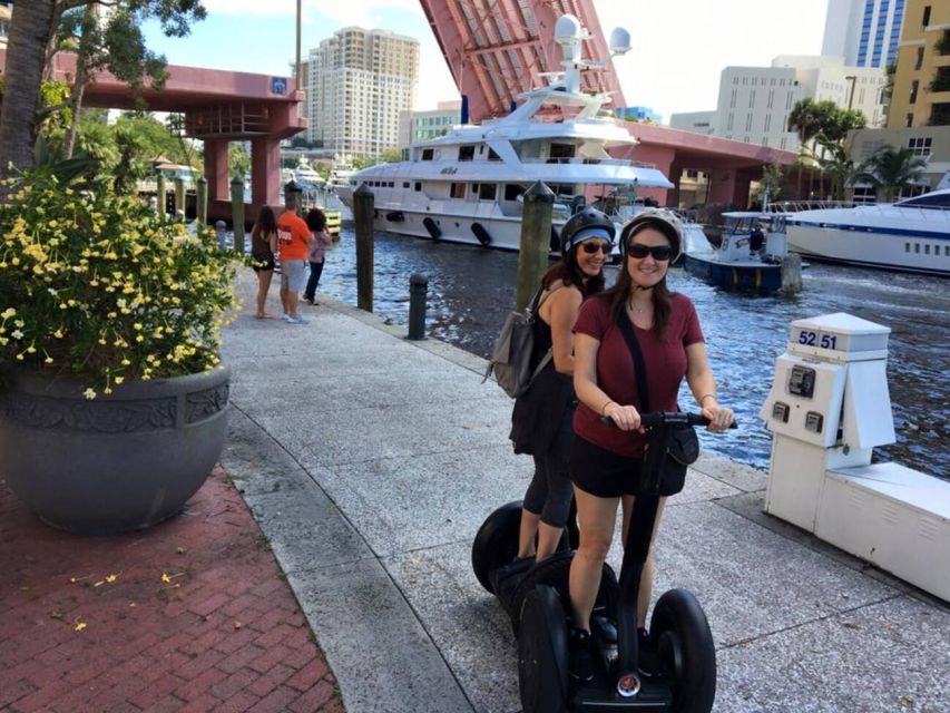 Fort Lauderdale: Famous Yachts and Mansions Segway Tour - Safety and Training