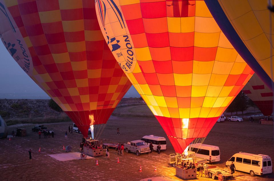 From Cesme: Pamukkale Tour With Hot Air Balloon Ride - Convenient Logistics