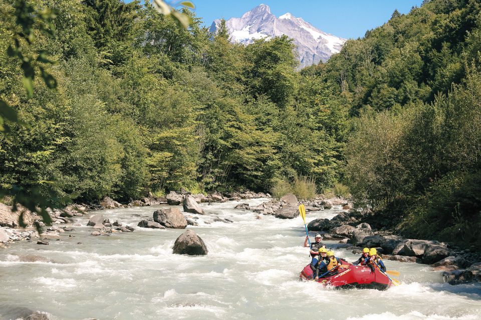 From Interlaken: Lütschine River Whitewater Rafting - Included Equipment and Facilities