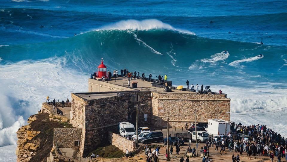 From Lisbon: Big Waves Nazare, Obidos & Batalha - Visiting Nazare, Obidos, and Batalha