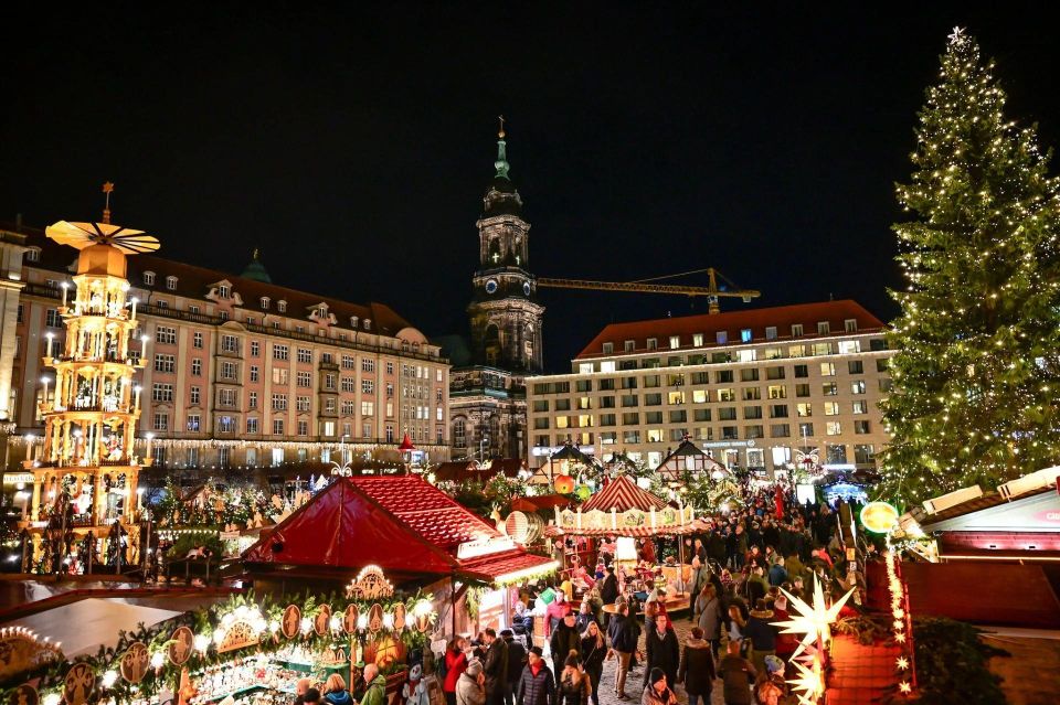 From Prague: Dresden Christmas Market and Bastei Bridge Tour - Exploring Bastei Bridge