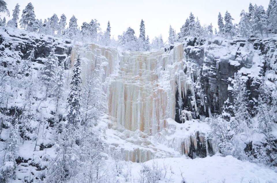 From Rovaniemi: Korouoma Canyon and Frozen Waterfalls Tour - Included and Excluded Services