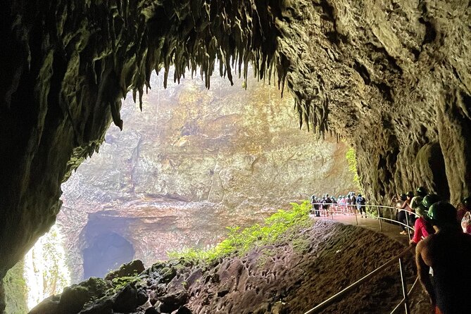 Full-Day Camuy Cave, Indian Cave, and Waterfall Adventure - Waterfall and River Experience