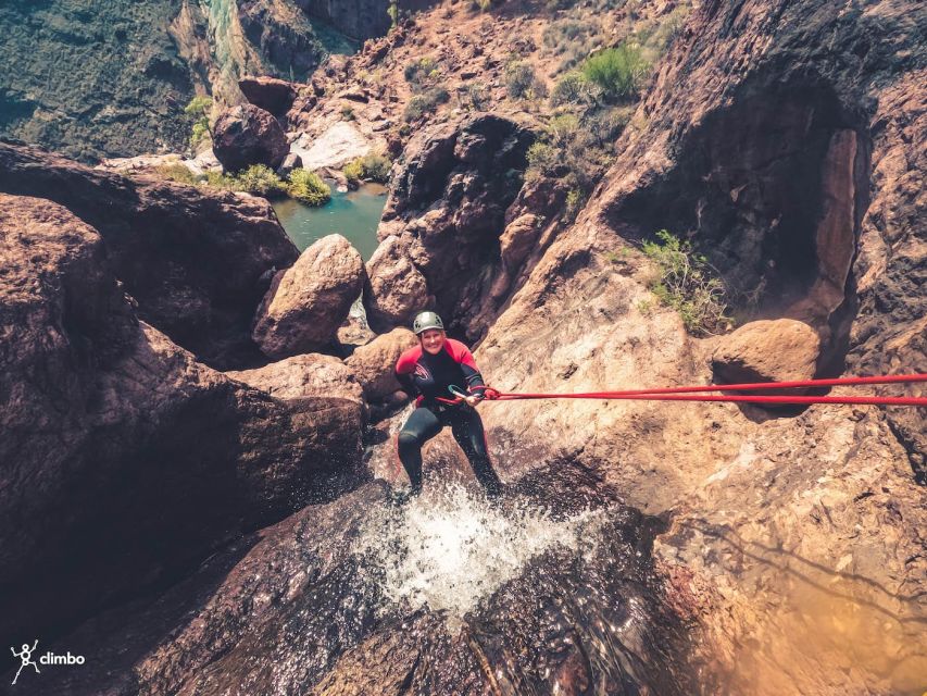 Gran Canaria: Canyoning Adventures at Rainbow Rocks Ravine - What to Bring