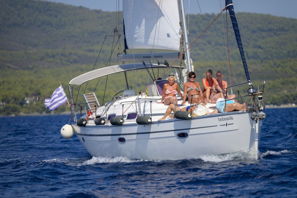 Halkidiki: Private Sailing Yacht Cruise Swim in Blue Waters - Captivating Destinations