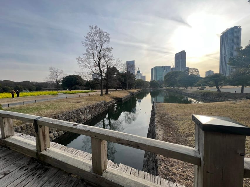 Hama Rikyu Gardens and Surroundings Guided Waking Tour - Tour Duration and Price