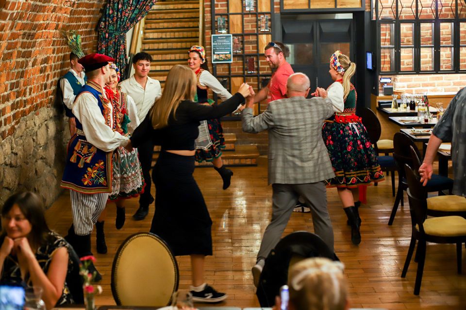 Krakow : Folk Show Dinner Drinking and Fun ! Book Now! - Traditional Polish Cuisine