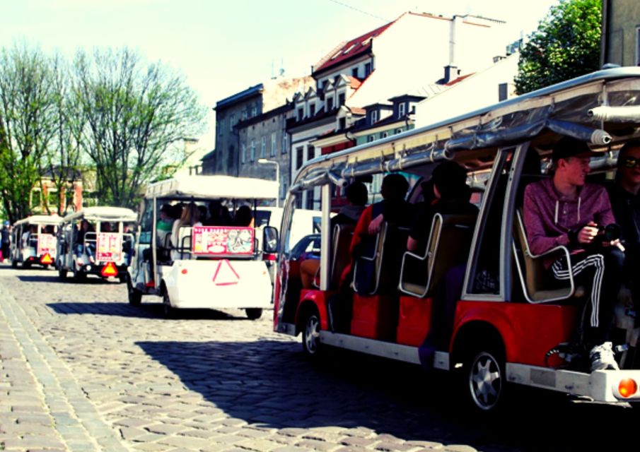 Krakow: Jewish District Private Golf Cart Tour - Getting to Kazimierz