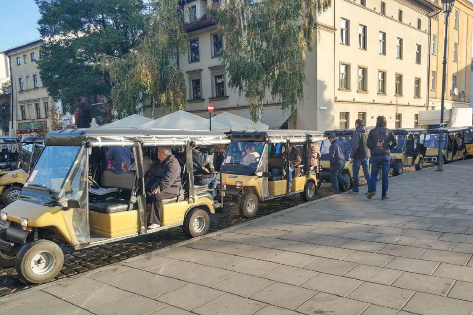 Krakow: Old Town, Kazimierz and Ghetto by Electric Golf Cart - Group Tour Format