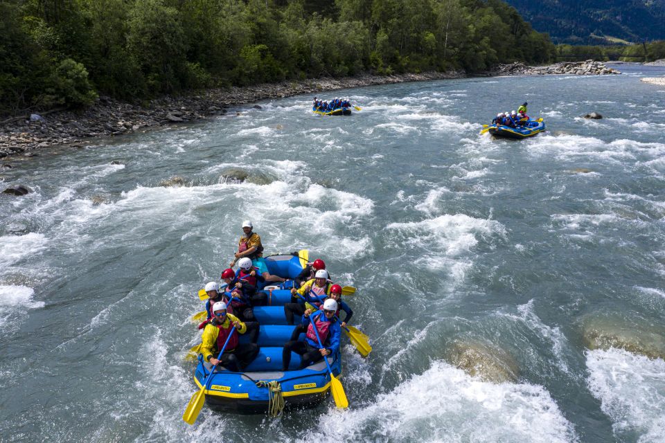 Laax, Flims, Ilanz: Vorderrhein Rafting (Half Day) - Frequently Asked Questions