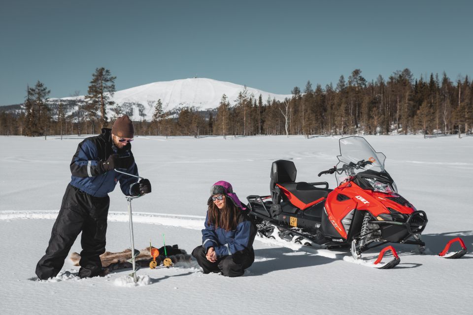 Levi: Snowmobile Safari With Ice Fishing and Outdoor Lunch - Cancellation and Payment Policy