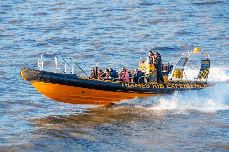 London: 40-Minute Ultimate Tower RIB Blast Speedboat Tour - Duration and Timing