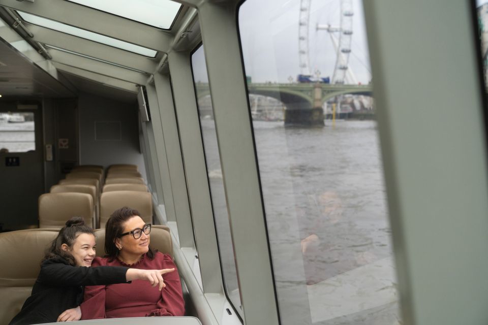 London: Uber Boat by Thames Clippers Single River Ticket - Departure and Frequency