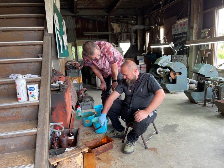 Make Your Samurai Knife at the Knife Museum in Sword Town - Lunch at Local Restaurant