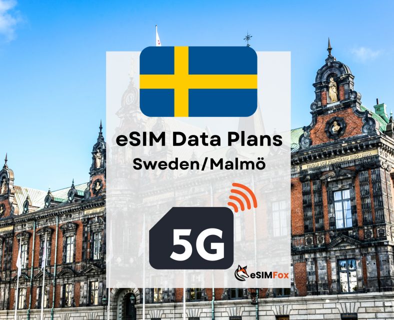 Malmo: Esim Internet Data Plan for Sweden High-Speed 4G/5G - Recap