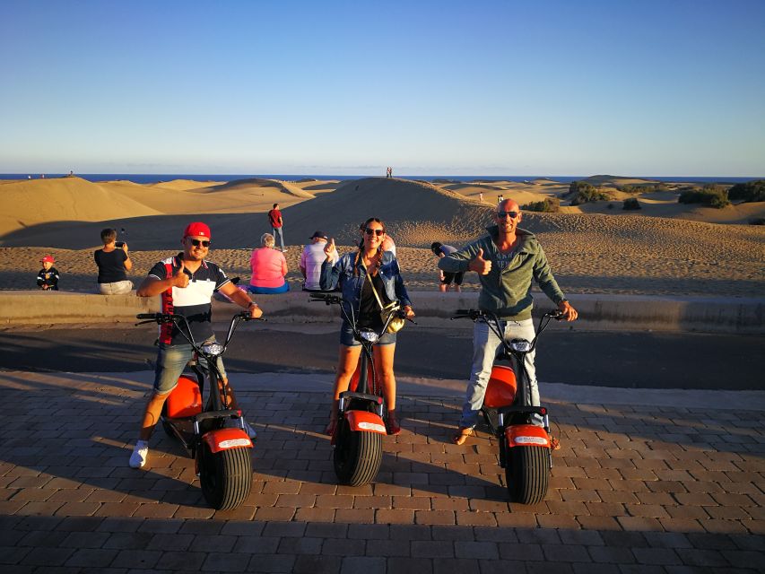 Maspalomas: E-Scooter Chopper 2 Seat Optional Camel Tour - E-Scooter Experience