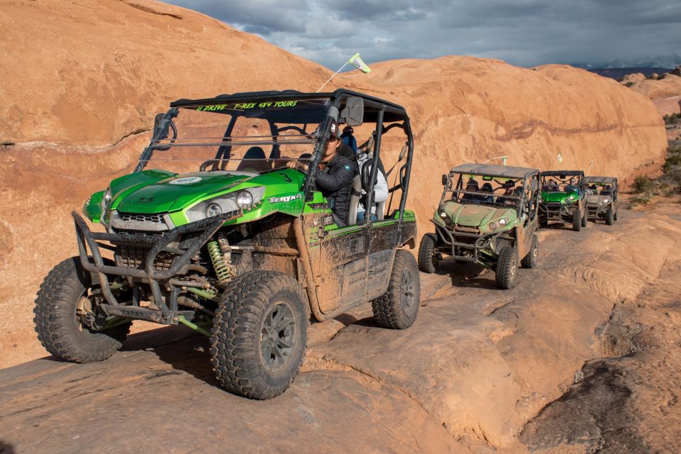 Moab: Hells Revenge 4WD Off-Road Tour by Kawasaki UTV - Traverse the Devils Backbone