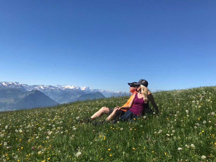 Mount Rigi Guided Hike From Lucerne - Descending the Mountain