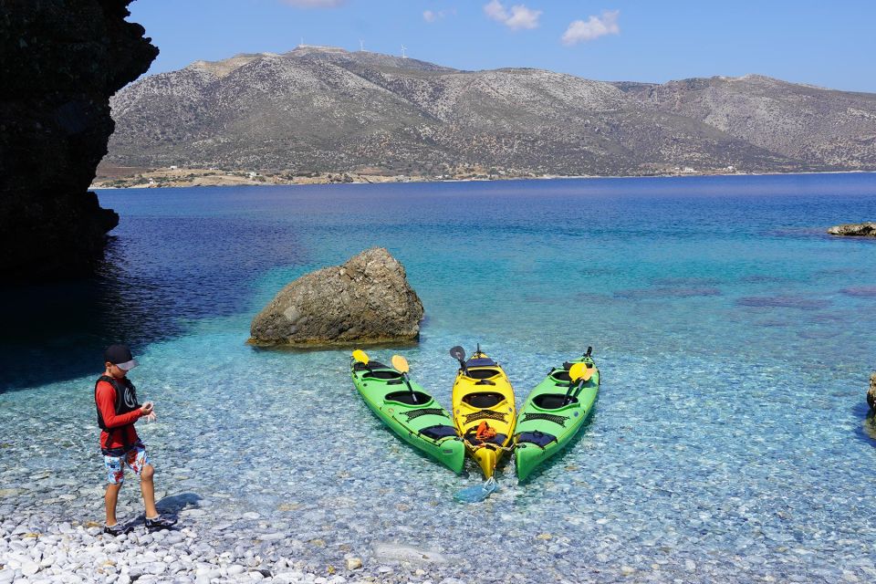 Naxos: Moutsouna Caves Sea Kayak Tour, Snorkeling & Picnic - Meeting Point and Transportation