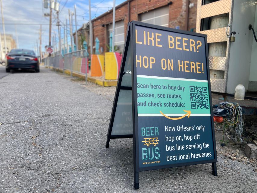 New Orleans: Hop-On Hop-Off Craft Brewery Bus Tour - Mid City & Bywater Route Stops