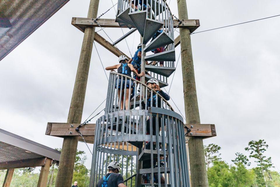 New Orleans: Swamp Zipline Tour - Zipline Details