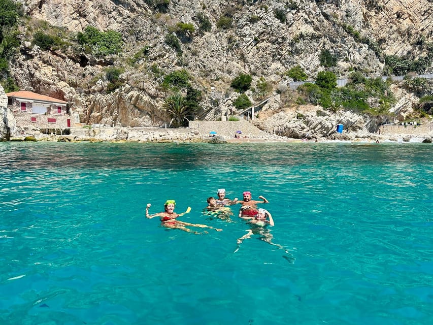 Nice: Mala Caves, Villefranche & Snorkeling Boat Tour - Tour Inclusions