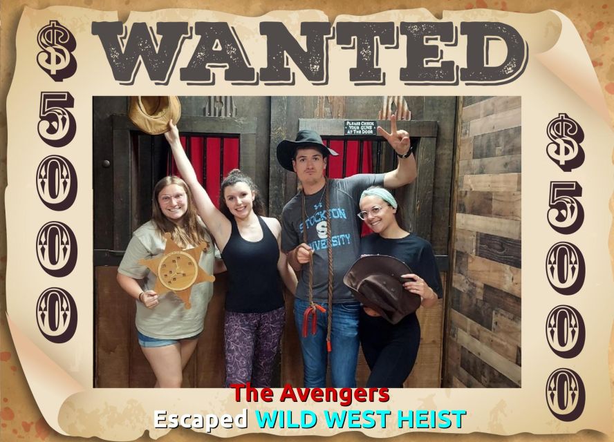 Northfield: Wild West Bank Heist Escape Room Experience - Escape the Bank Heist