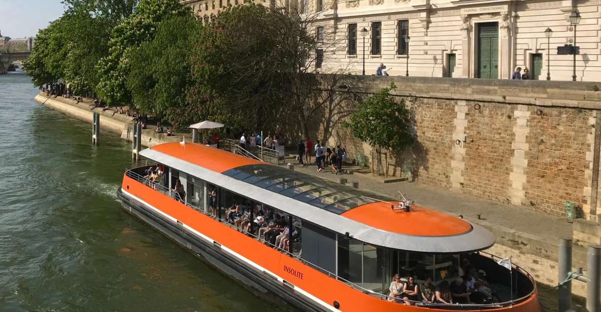 Paris: Seine River Panoramic Cruise - Cruise Duration and Departure