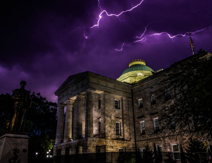 Raleigh: Ghosts and Ghouls Hauntings Walking Tour - Eerie Atmosphere of Downtown Raleigh