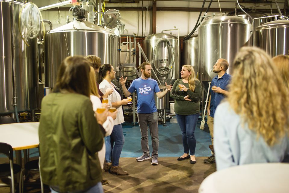 Richmond: Guided Tour of Local Breweries With Tastings - Booking Information